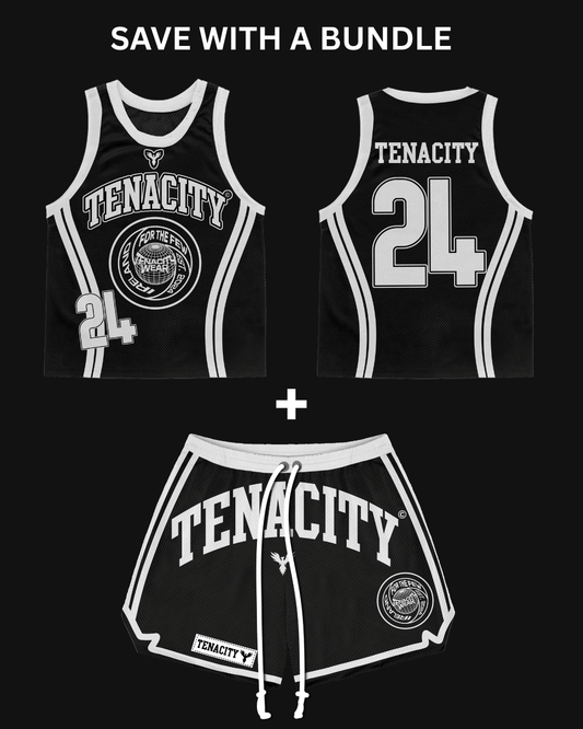 Basketball Jersey + Shorts Bundle (Black)